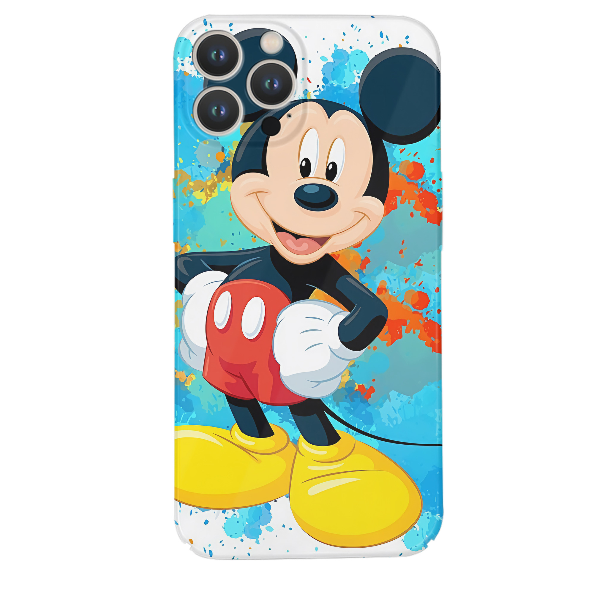 （画像用） ミッキーマウス Mickey Mouse 【iPhone 14シリーズ対応】ハードケース